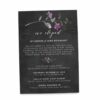 We Eloped Party Invites, BBQ Casual Chalkboard Party Invitations Wedding Reception Invitation Cards elopement159