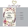 "Love and Happiness" Wine Bottle Label Stickers