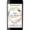 "Mother-To-Be" Wine Bottle Label Stickers