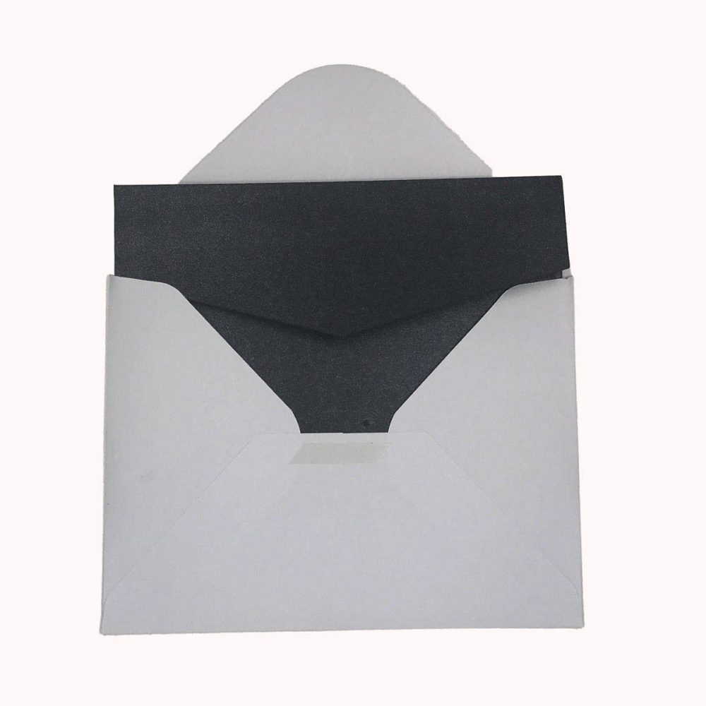 Pocket Fold Wedding Envelopes 5.5″ x 7″ (Matching White Envelopes