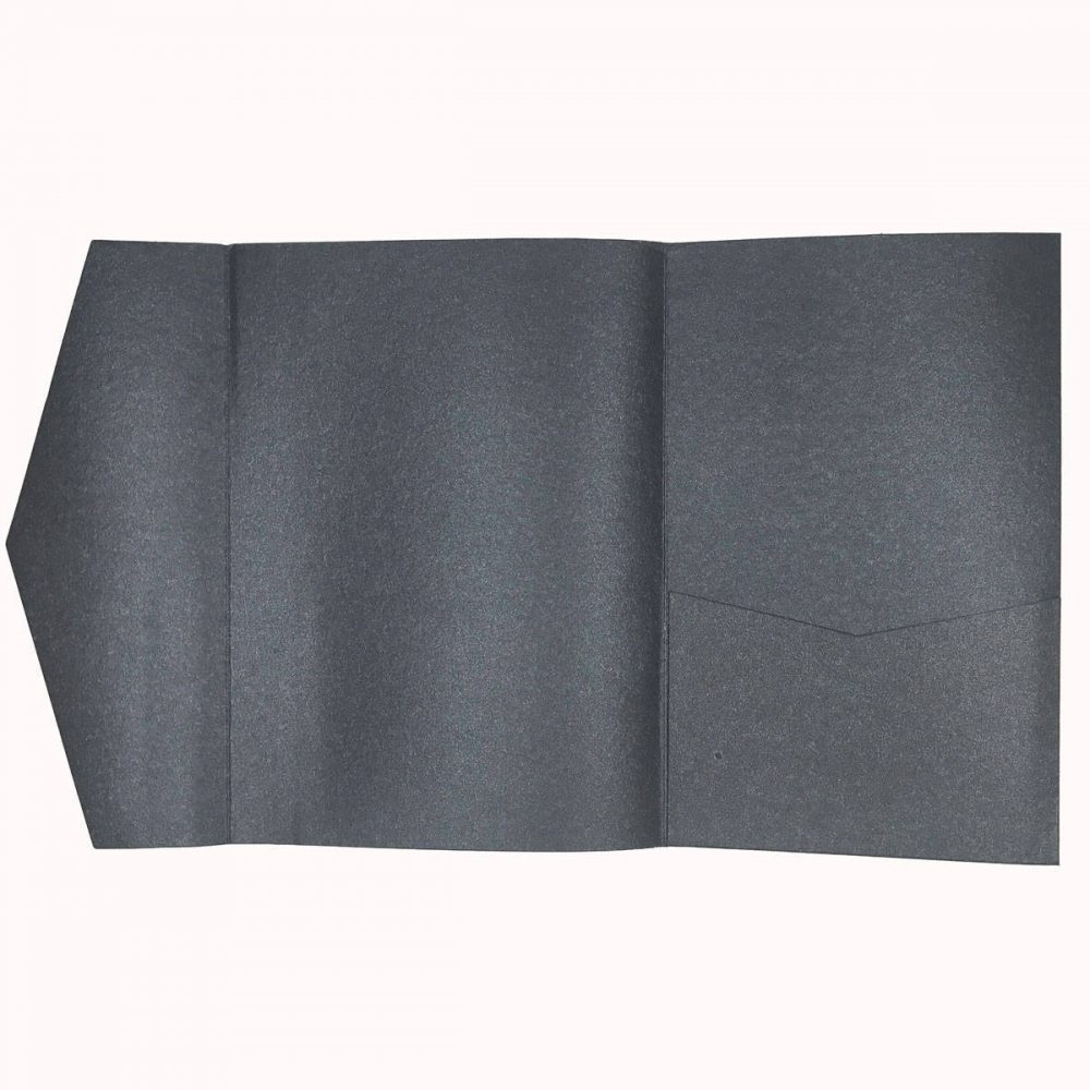 Pocket Fold Wedding Envelopes 5.5" x 7" (Matching White Envelopes Included)