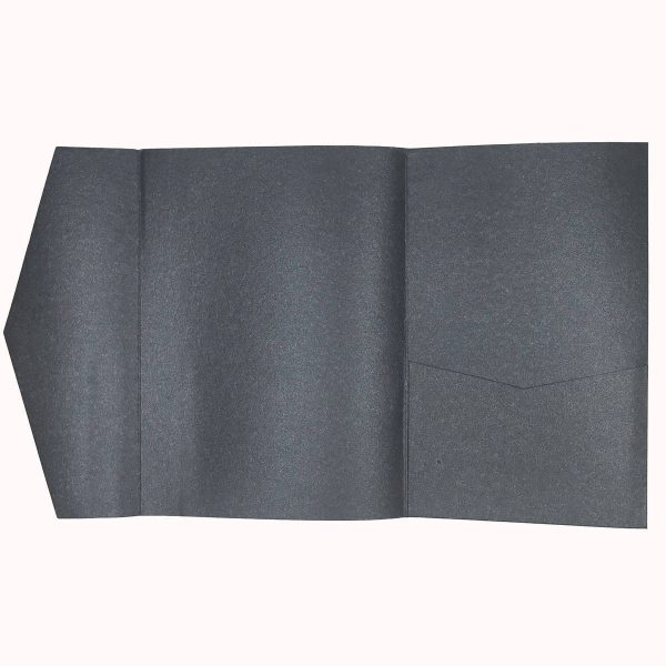 Pocket Fold Wedding Envelopes 5.5" x 7" (Matching White Envelopes Included)