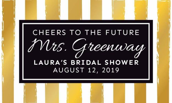The Future Mrs Personalized Mini Champagne Bottle Label Stickers for Bridal Shower, Bachelorette and Engagement Party