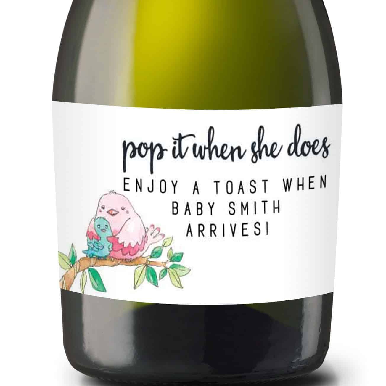 Celebrate Your Pregnancy With 'Ready To Pop' Non-Alcoholic Champagne -  Fortuitous Foodies
