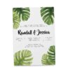 Fresh Wedding Reception Cards, Post Wedding Party Celebration Cards, Excited to Invite You Card, Splendid Nature Leaves elopement301