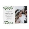 Casual BBQ Wedding Reception Party Invitation Cards, Add Your Own Picture elopement90-2