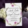 Lavender and Purple Floral Spring Garden Wedding Reception elopement361
