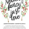 Nothing Fancy Just Love Elopement Announcement Cards, Christmas, Holiday Wedding Elopement Card, Announcement Cards elopement179