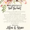 We Officially Tied The Knot Elopement Announcement Cards, Elopement Cards elopement18