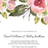 Announcing the Marriage, Elopement Announcement Flat Cards, Casual Wedding Announcement Cards, Printed& Printable Card elopement257