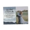 Elopement Announcement Cards with photo, Wedding Elopement Announcement Cards, Watercolour Mountain Design elopement295