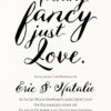 Nothing Fancy Just Love, Simple and Classic Elopement Cards elopement7-1