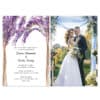 Bougainvillea Rustic Wedding Elopement Announcement And Party Reception Invitation Cards #440