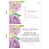 Spring Change of Plans personalized announcement cards#560
