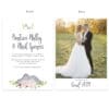 Mountain Elopement Wedding Love in the Time of Covid 19 Announcement Cards Custom #596