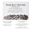 Stylish Rocky Mountain "Tied the Knot!" Announcement, We are Married, Elopement Announcement Flat Cards, After Marriage Announcement #357 elopement357